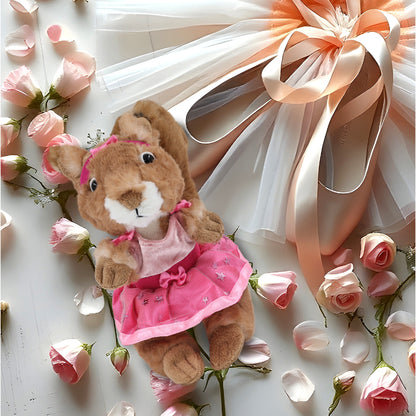 SUPER SOFT PLUSH - SQUIRREL Ballerina