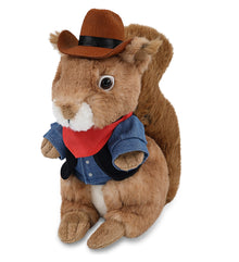 SUPER SOFT PLUSH - SQUIRREL COWBOY DRESS UP