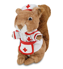 SUPER SOFT PLUSH - SQUIRREL NURSE DRESS UP