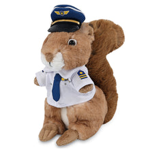 SUPER SOFT PLUSH - SQUIRREL WITH PILOT DRESS UP