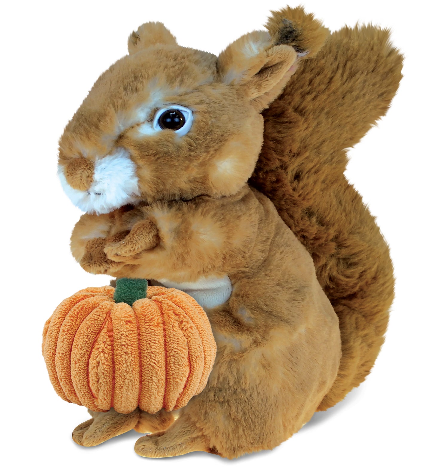 PLUSH PUMPKIN - SUPER SOFT PLUSH - SQUIRREL