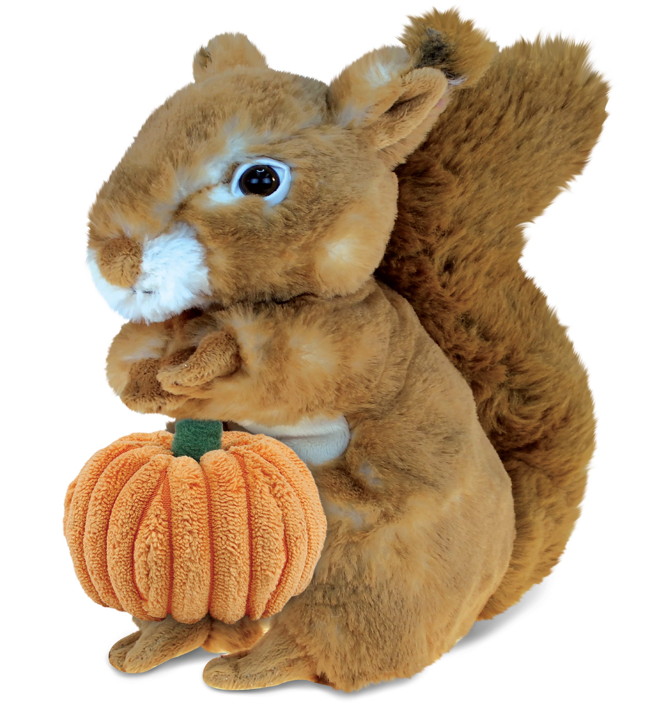 PLUSH PUMPKIN - SUPER SOFT PLUSH - SQUIRREL