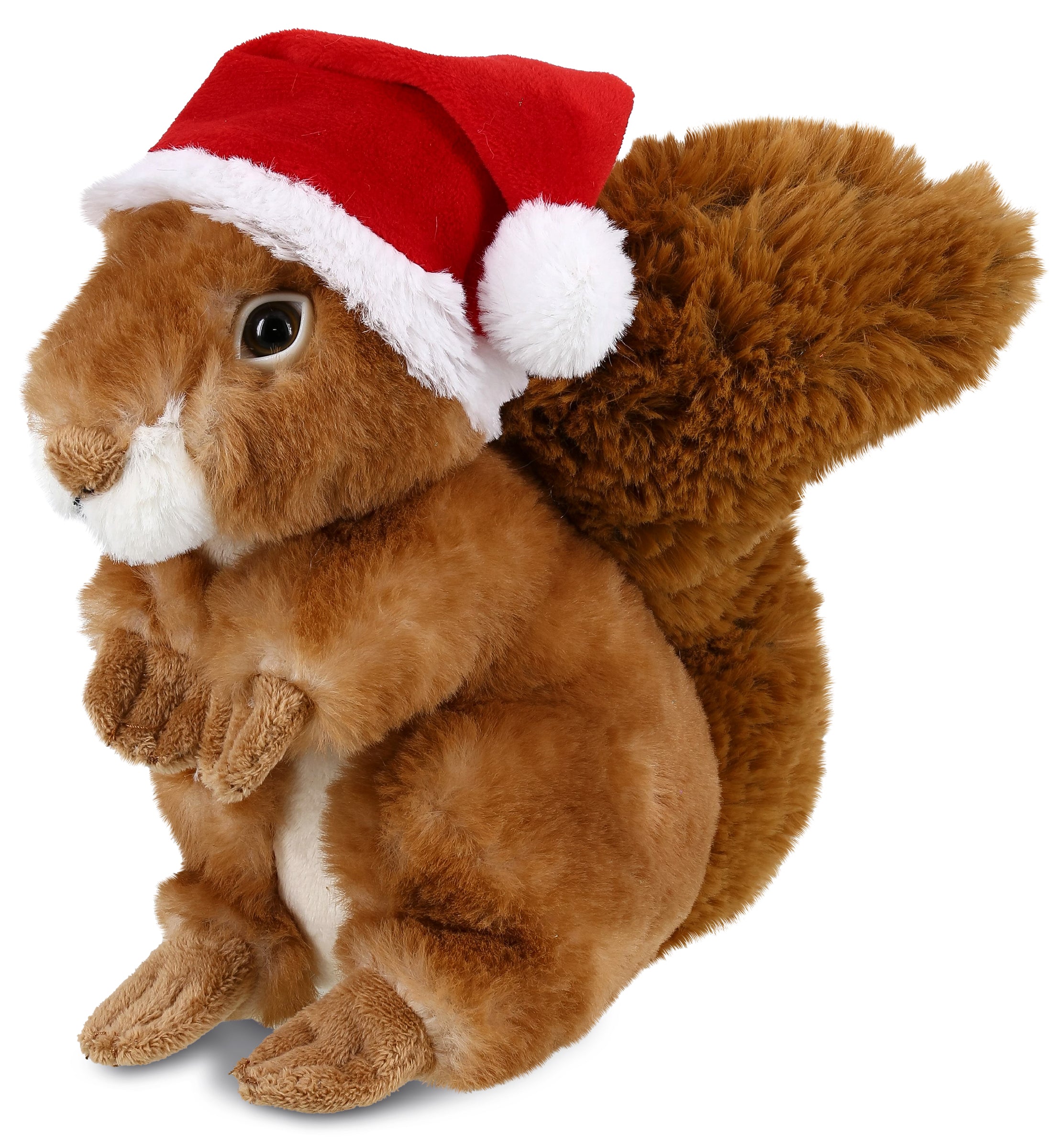PLUSH SANTA - SUPER SOFT PLUSH - SQUIRREL