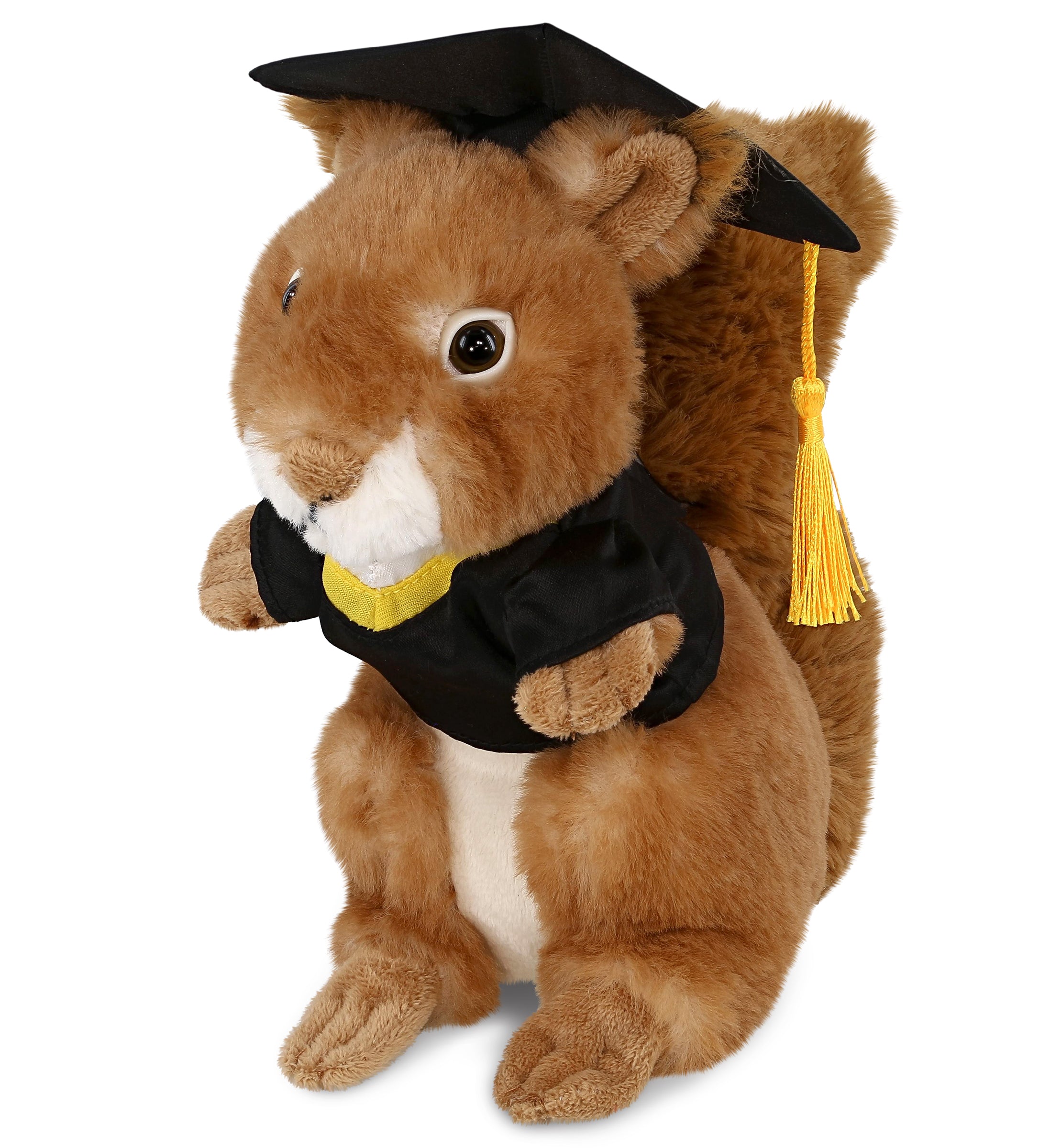 PLUSH GRADUATION - SUPER SOFT PLUSH - SQUIRREL