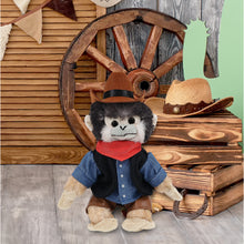 SUPER SOFT PLUSH - SQUIRREL MONKEY COWBOY DRESS UP