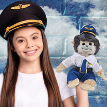 SUPER SOFT PLUSH - SQUIRREL MONKEY WITH PILOT DRESS UP