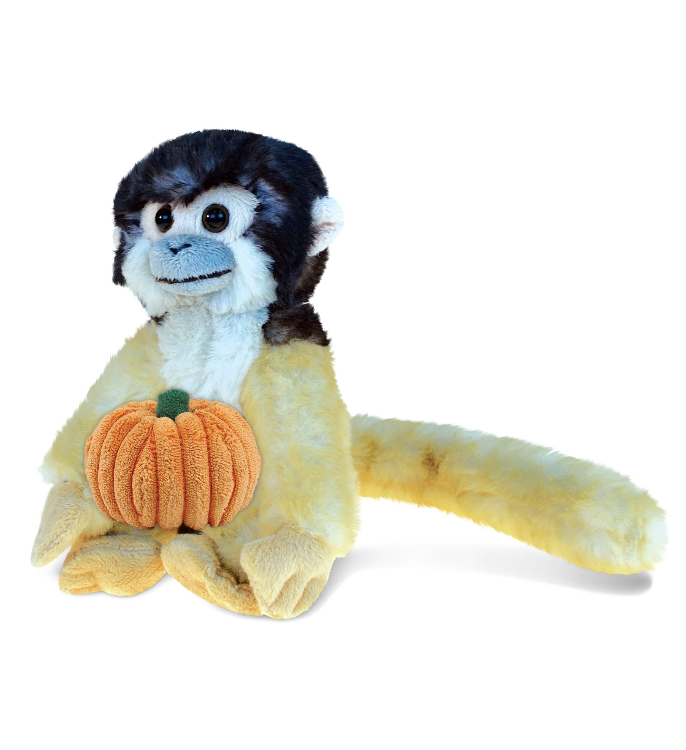 PLUSH PUMPKIN - SUPER SOFT PLUSH - SQUIRREL MONKEY
