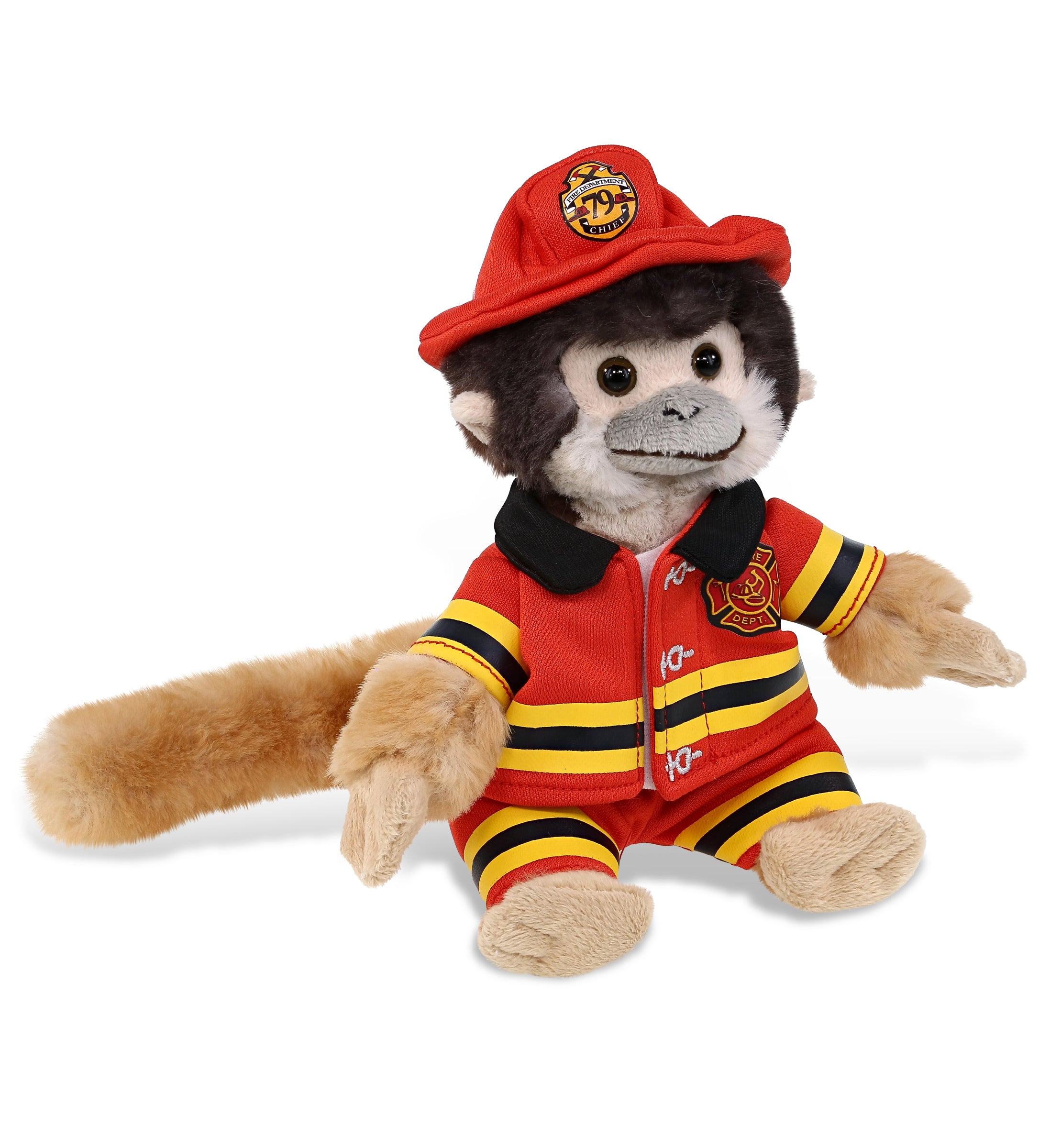 PLUSH FIREMAN - SUPER SOFT PLUSH - SQUIRREL MONKEY