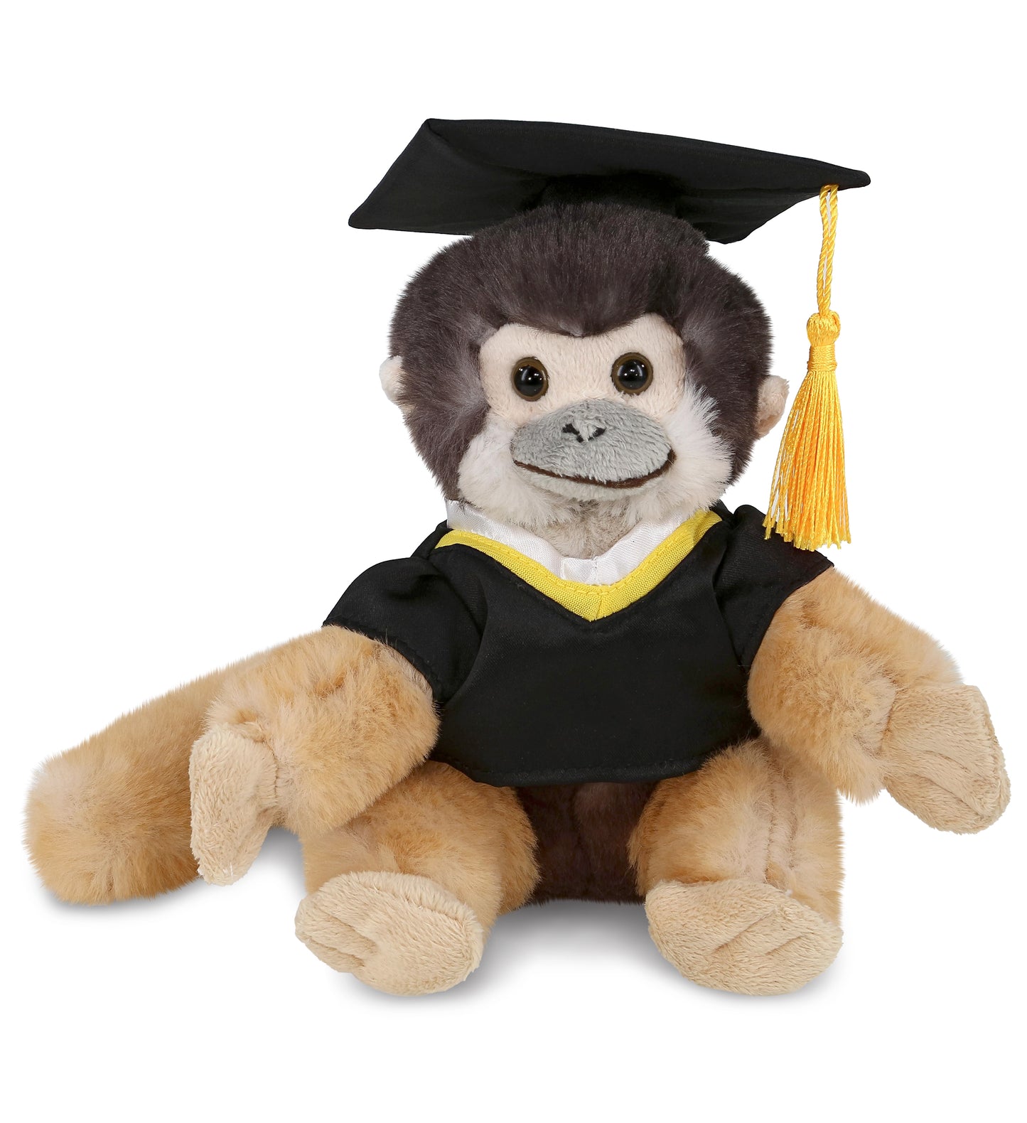 PLUSH GRADUATION - SUPER SOFT PLUSH - SQUIRREL MONKEY