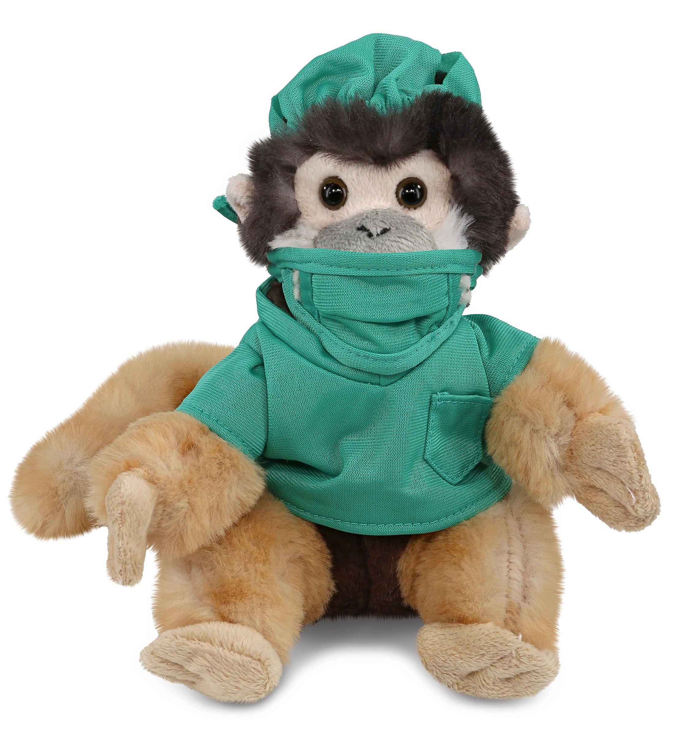 PLUSH DOCTOR - SUPER SOFT PLUSH - SQUIRREL MONKEY
