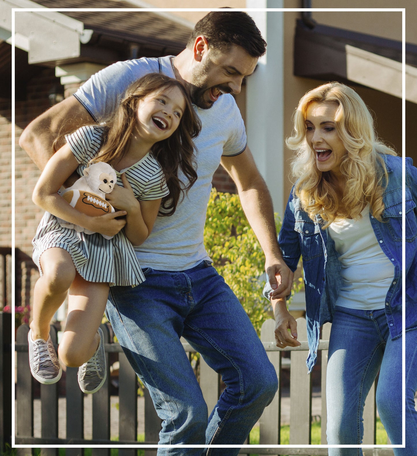 SUPER SOFT PLUSH - WHITE SQUIRREL MONKEY WITH FOOTBALL PLUSH