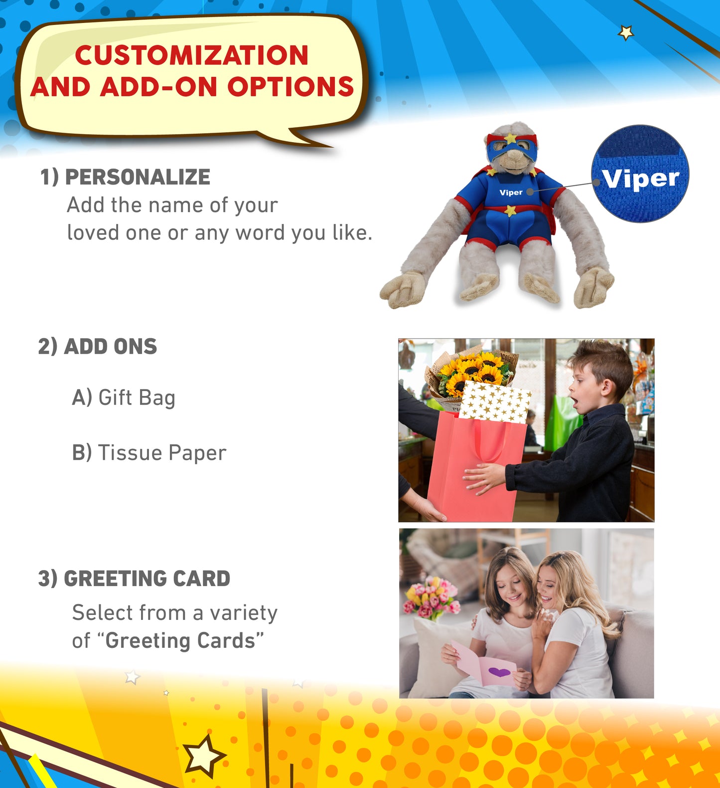 SUPER SOFT PLUSH - LONG ARM HANGING WHITE SQUIRREL MONKEY SUPER HERO