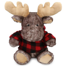 SUPER SOFT PLUSH - BROWNISH SITTING MOOSE