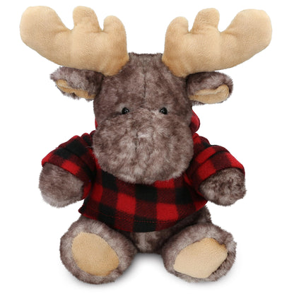 SUPER SOFT PLUSH - BROWNISH SITTING MOOSE