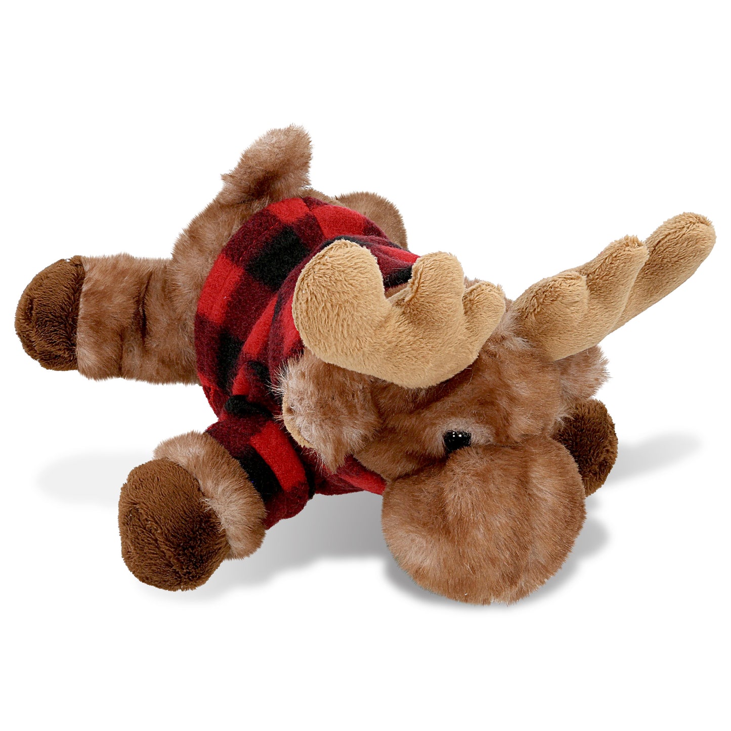 SUPER SOFT PLUSH - BROWN LYING MOOSE