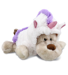 PLUSH UNICORN - SUPER SOFT PLUSH - LYING DOG