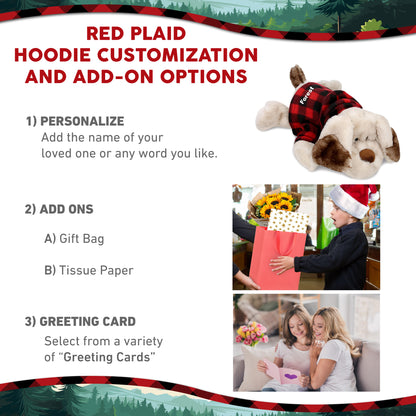 SUPER SOFT PLUSH - LYING DOG