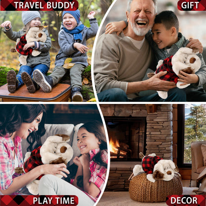 SUPER SOFT PLUSH - LYING DOG