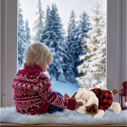 SUPER SOFT PLUSH - LYING DOG