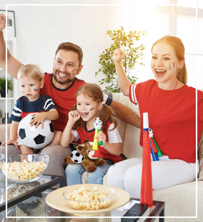SUPER SOFT PLUSH - LYING BROWN DONKEY WITH SOCCER PLUSH