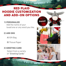 SUPER SOFT PLUSH - SITTING GREY DONKEY