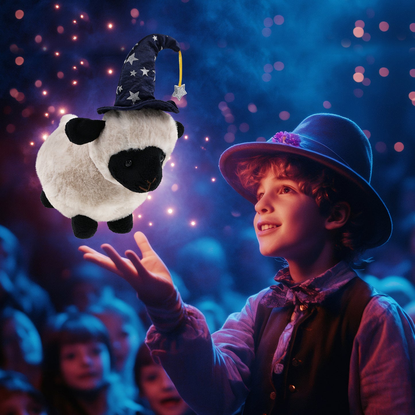 SUPER SOFT PLUSH - VALAIS BLACKNOSE SHEEP WIZARD