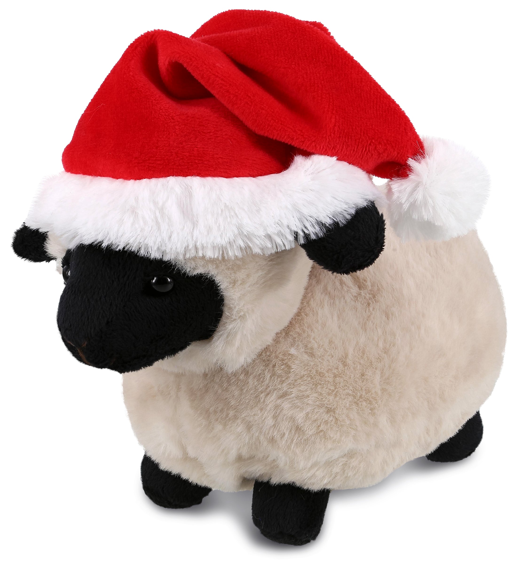PLUSH SANTA - SUPER SOFT PLUSH - VALAIS BLACKNOSE SHEEP
