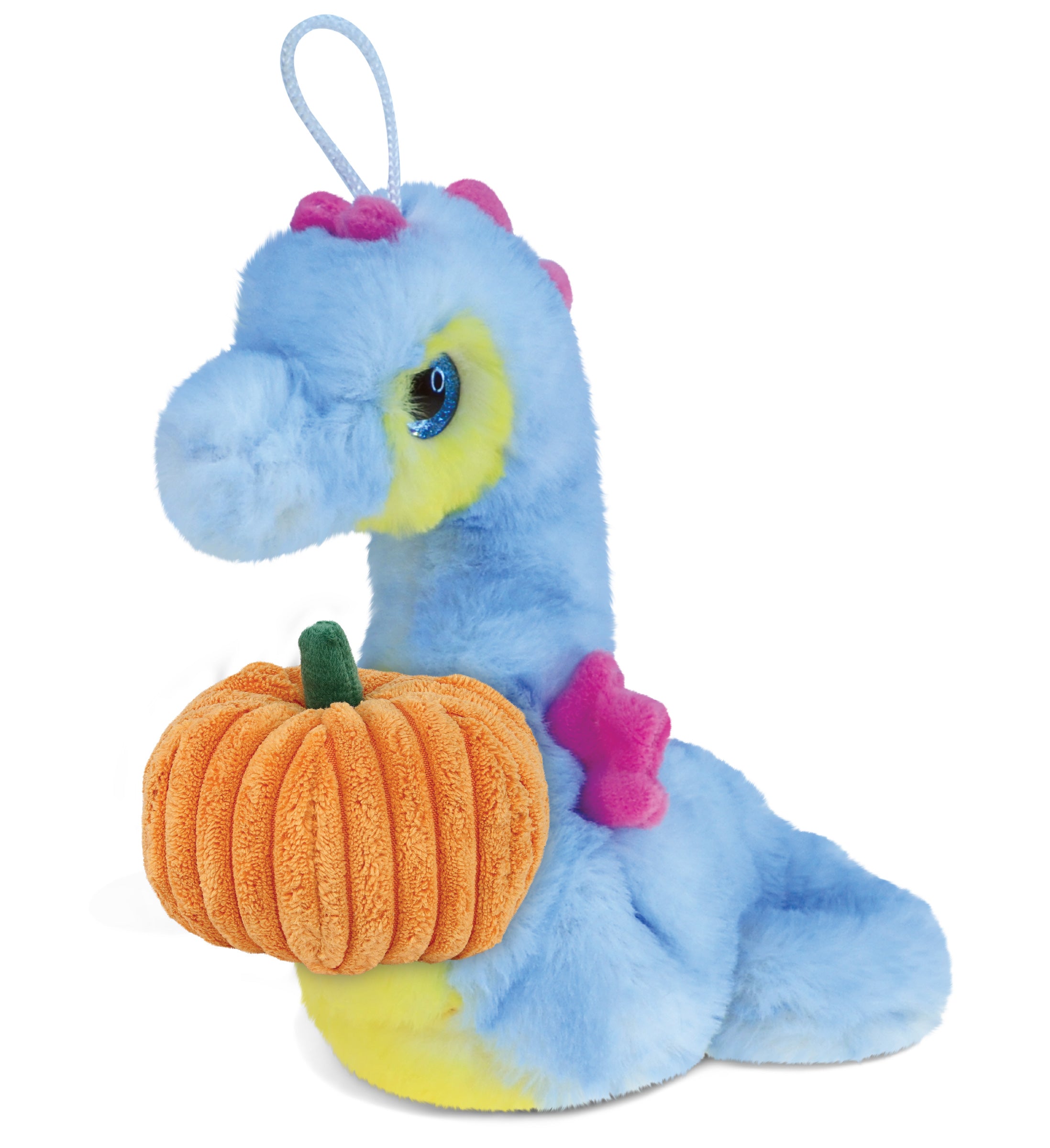 PLUSH PUMPKIN - SUPER SOFT PLUSH - BLUE SEAHORSE