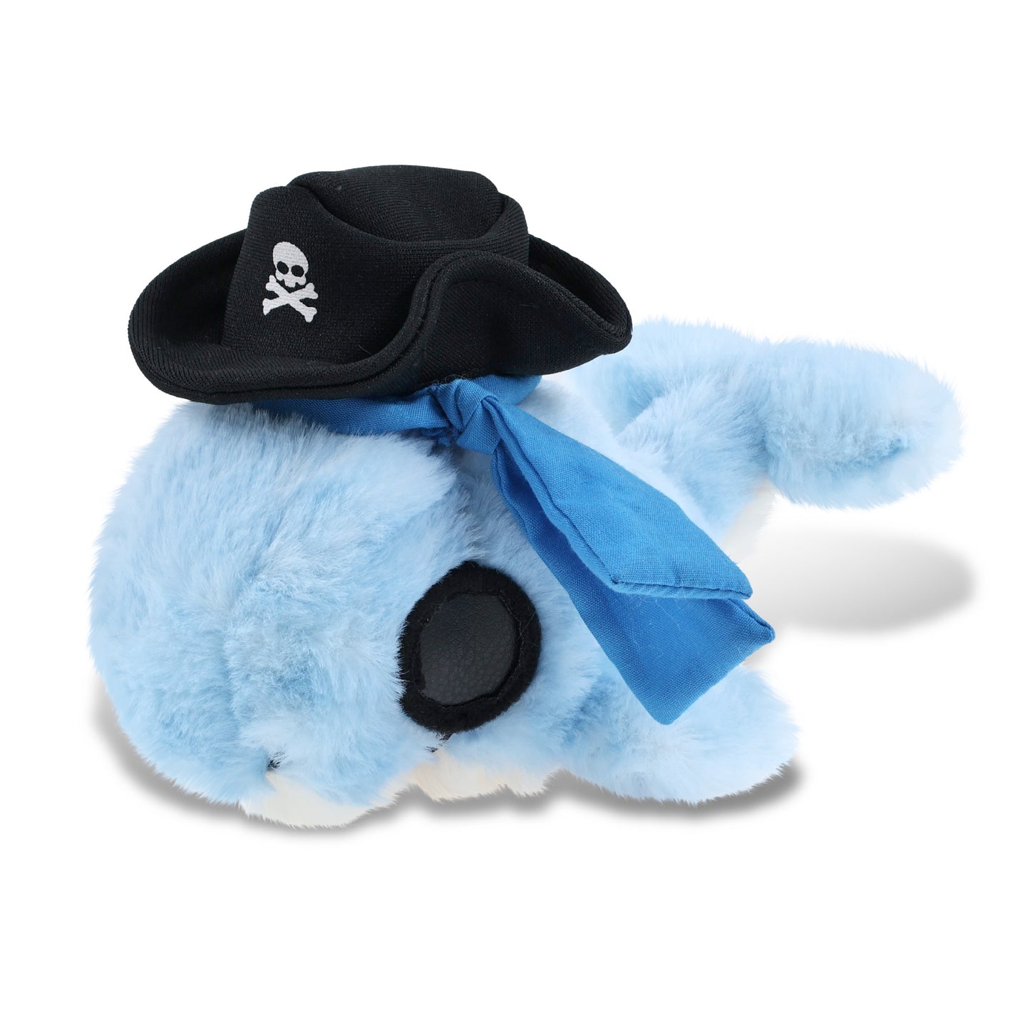 SUPER SOFT PLUSH - BLUE WHALE PIRATE DRESS UP