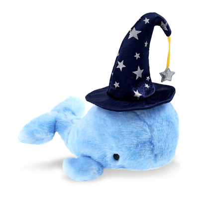 SUPER SOFT PLUSH - BLUE WHALE WIZARD