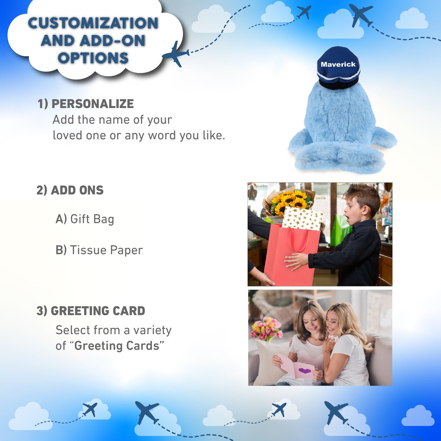 SUPER SOFT PLUSH - BLUE WHALE PILOT DRESS UP