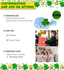 DolliBu Super Soft Blue Whale Stuffed Animal with Green Plush Shamrock - 7 Inch