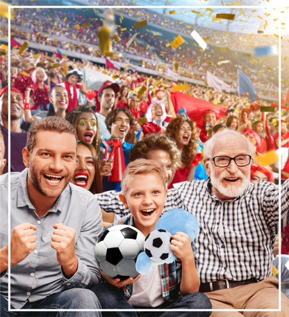 SUPER SOFT PLUSH - BLUE WHALE WITH SOCCER PLUSH