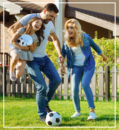 SUPER SOFT PLUSH - BLUE WHALE WITH SOCCER PLUSH