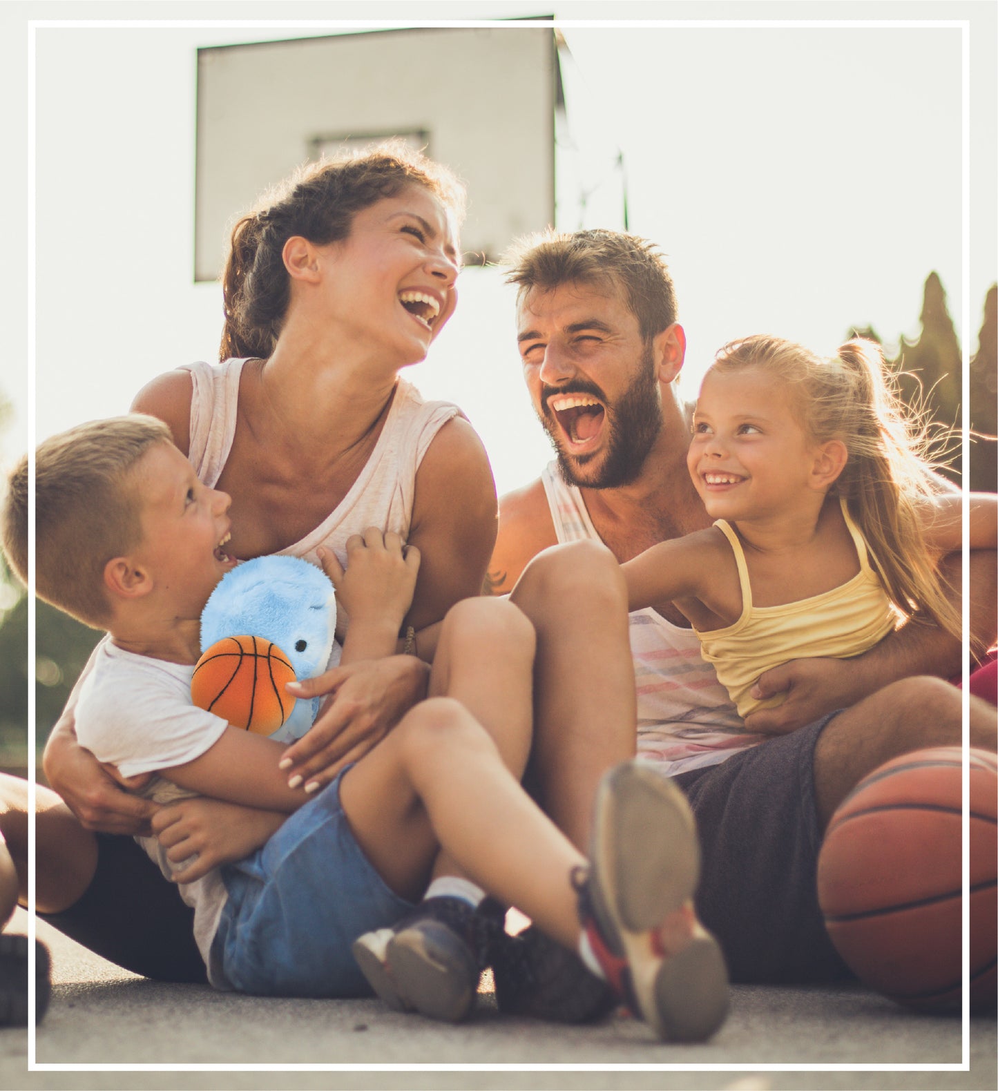 SUPER SOFT PLUSH - BLUE WHALE WITH BASKETBALL PLUSH
