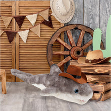 SUPER SOFT PLUSH - BLACKTIP REEF SHARK COWBOY DRESS UP