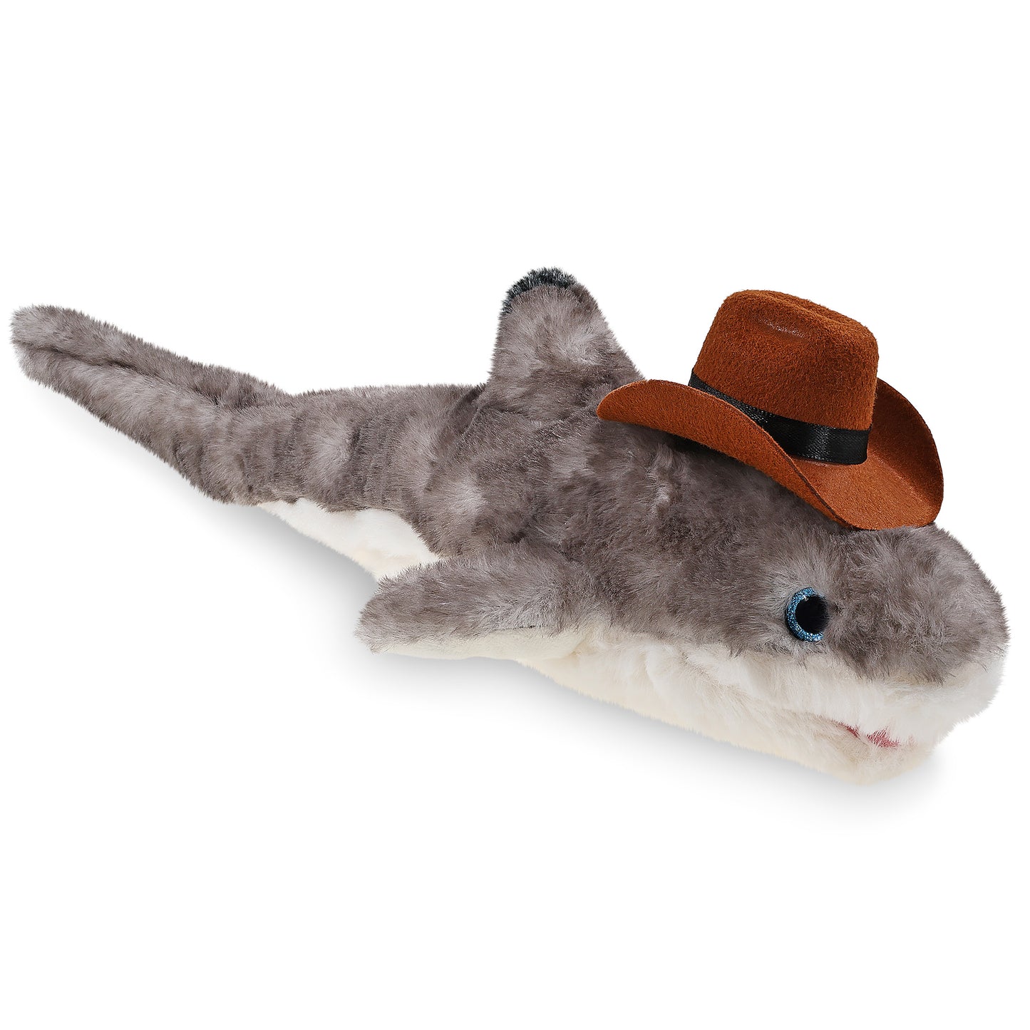 SUPER SOFT PLUSH - BLACKTIP REEF SHARK COWBOY DRESS UP