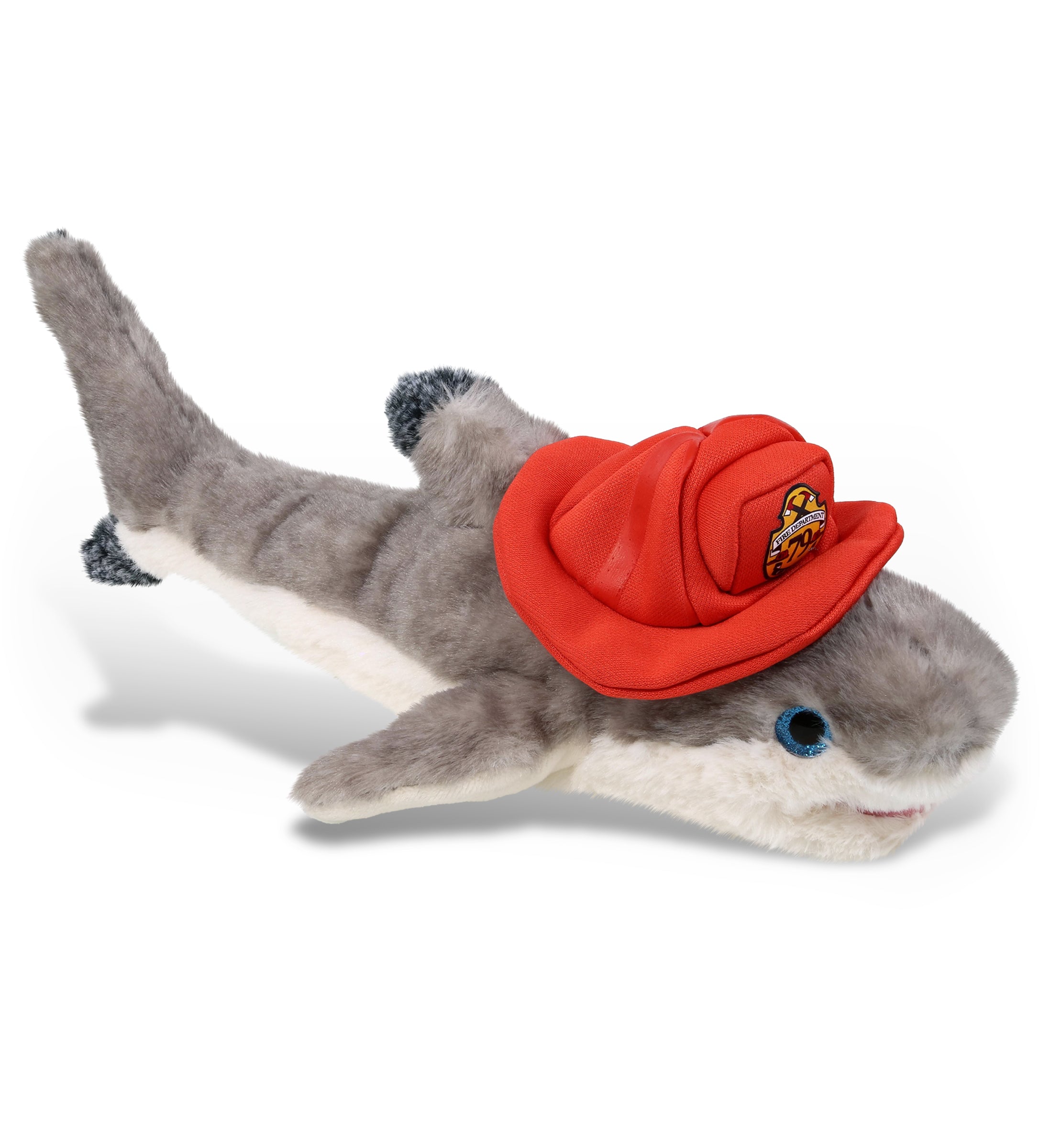 PLUSH FIREMAN - SUPER SOFT PLUSH - BLACKTIP REEF SHARK
