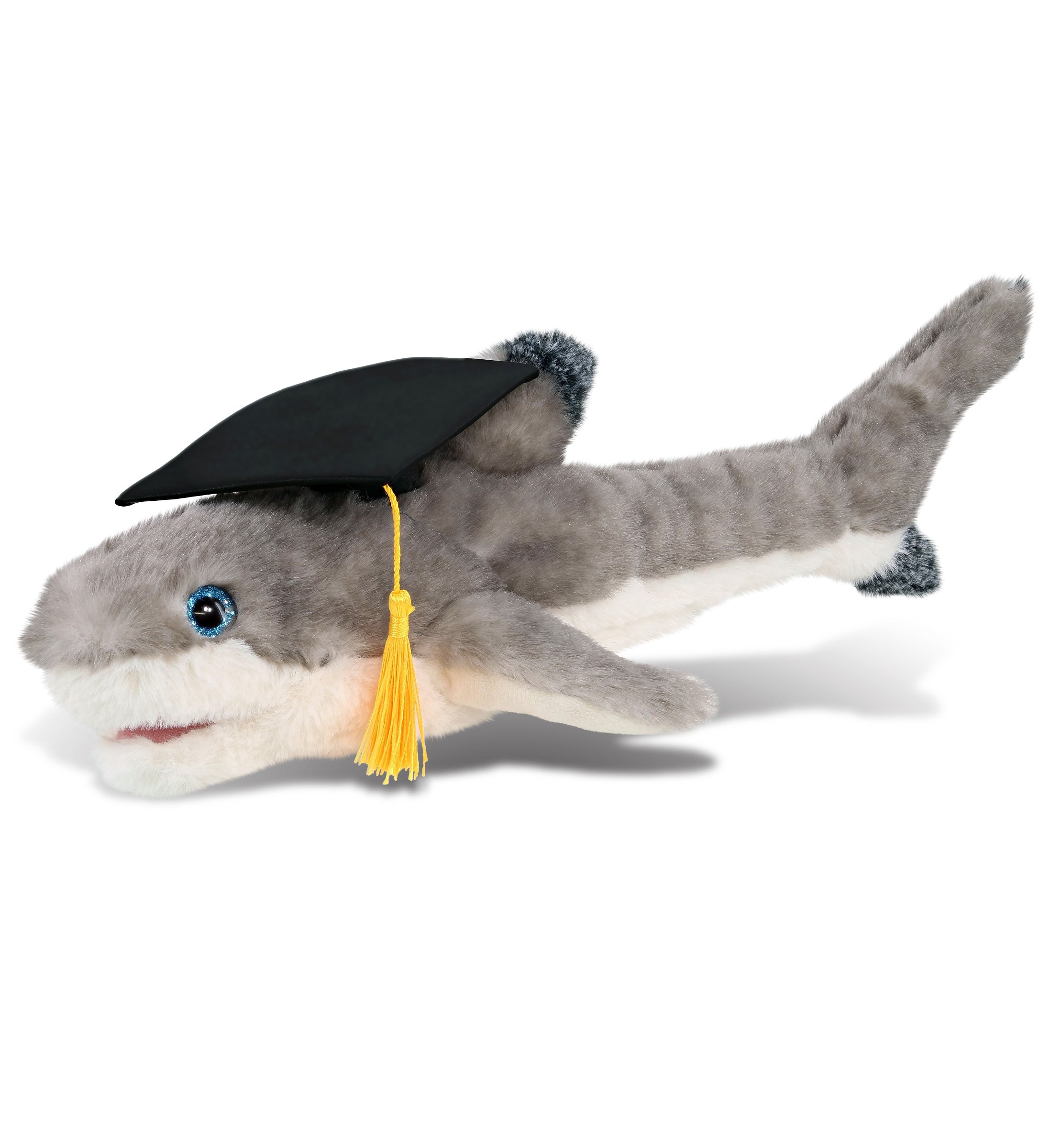 PLUSH GRADUATION - SUPER SOFT PLUSH - BLACKTIP REEF SHARK