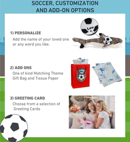 SUPER SOFT PLUSH - BLACKTIP REEF SHARK WITH SOCCER PLUSH