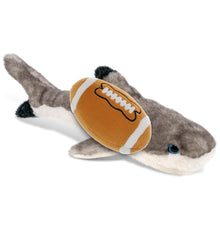 SUPER SOFT PLUSH - BLACKTIP REEF SHARK WITH FOOTBALL PLUSH