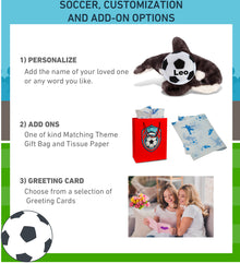 SUPER SOFT PLUSH - WILD KILLER WHALE SMALL WITH SOCCER PLUSH