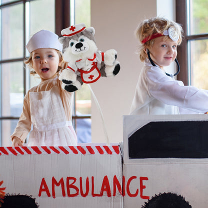 SUPER SOFT PLUSH - FLOPPY HUSKY NURSE