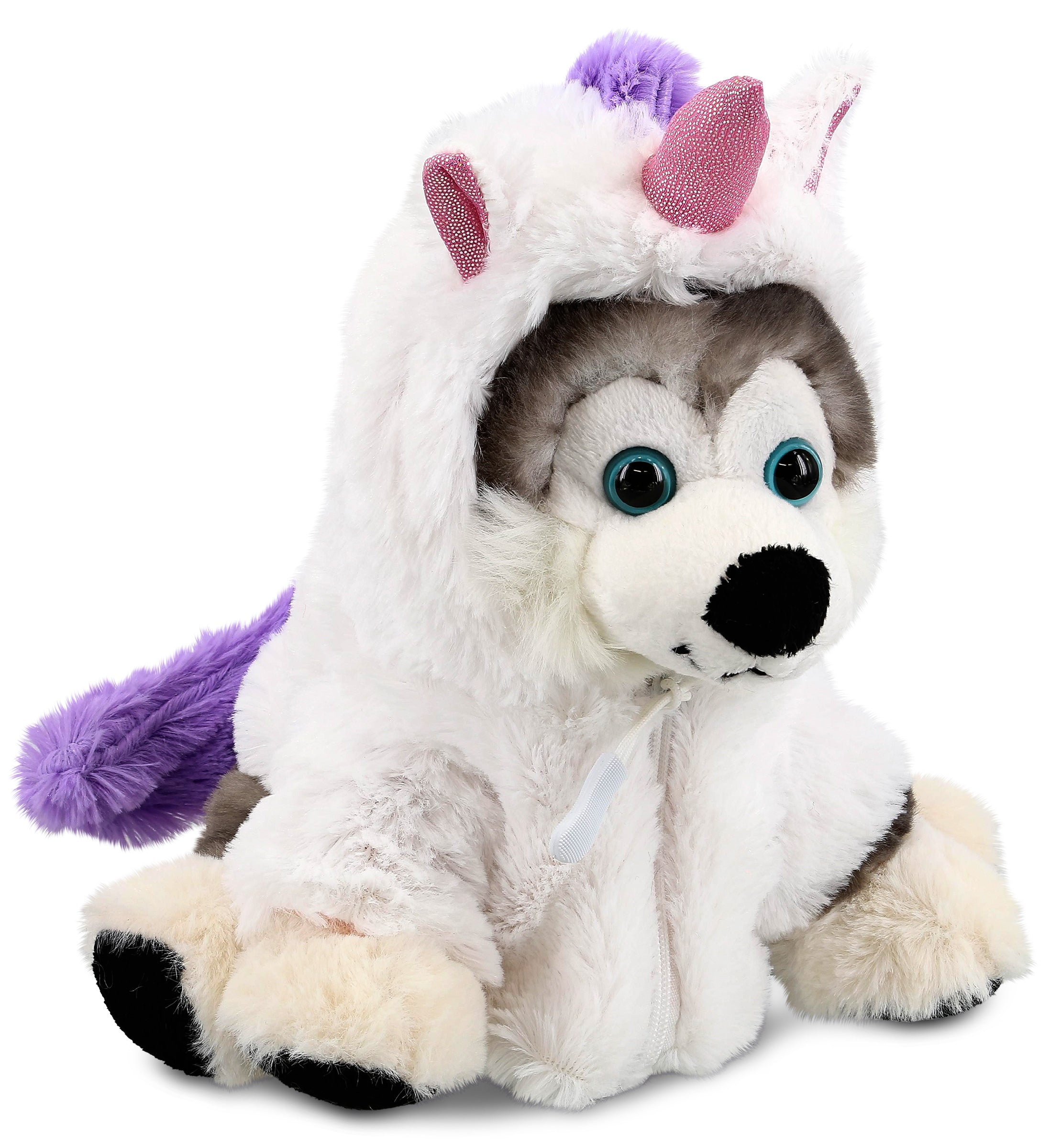 PLUSH UNICORN - SUPER SOFT PLUSH - FLOPPY HUSKY
