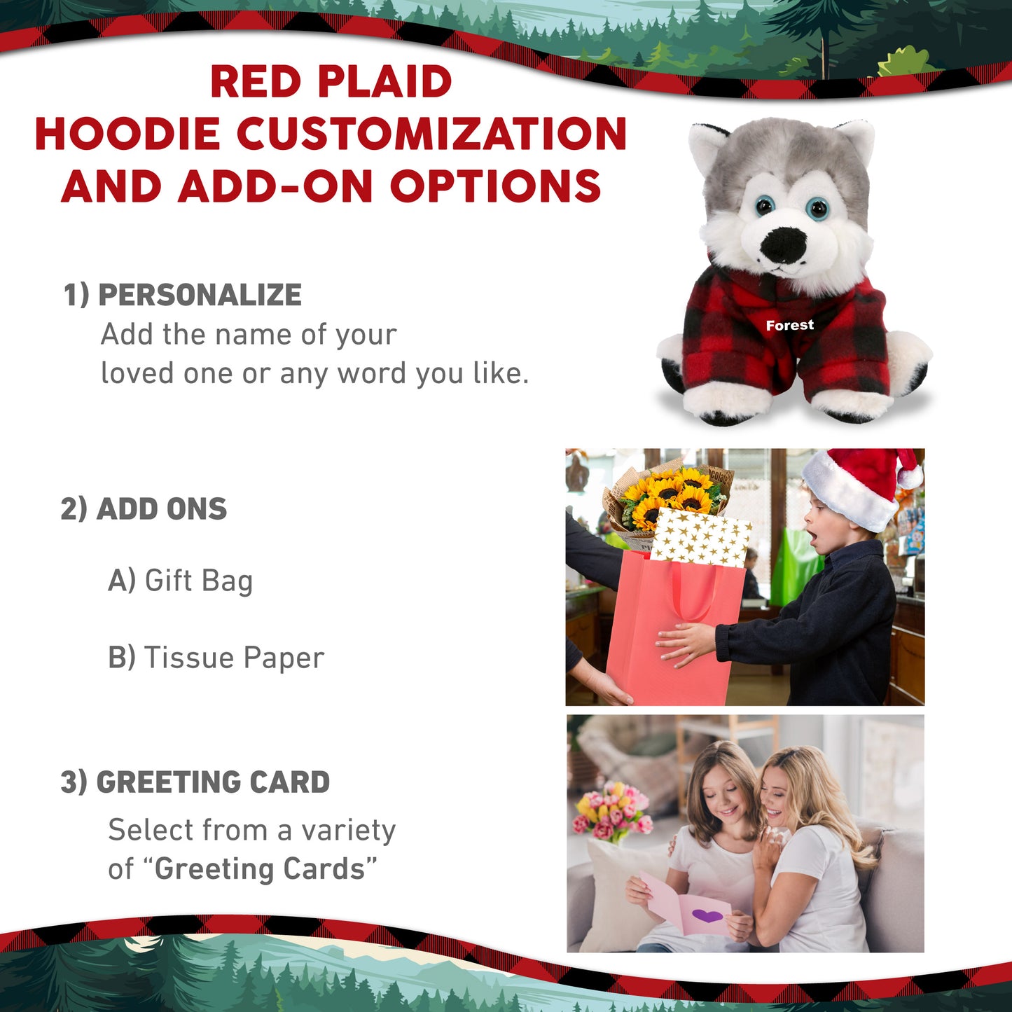 SUPER SOFT PLUSH - FLOPPY HUSKY