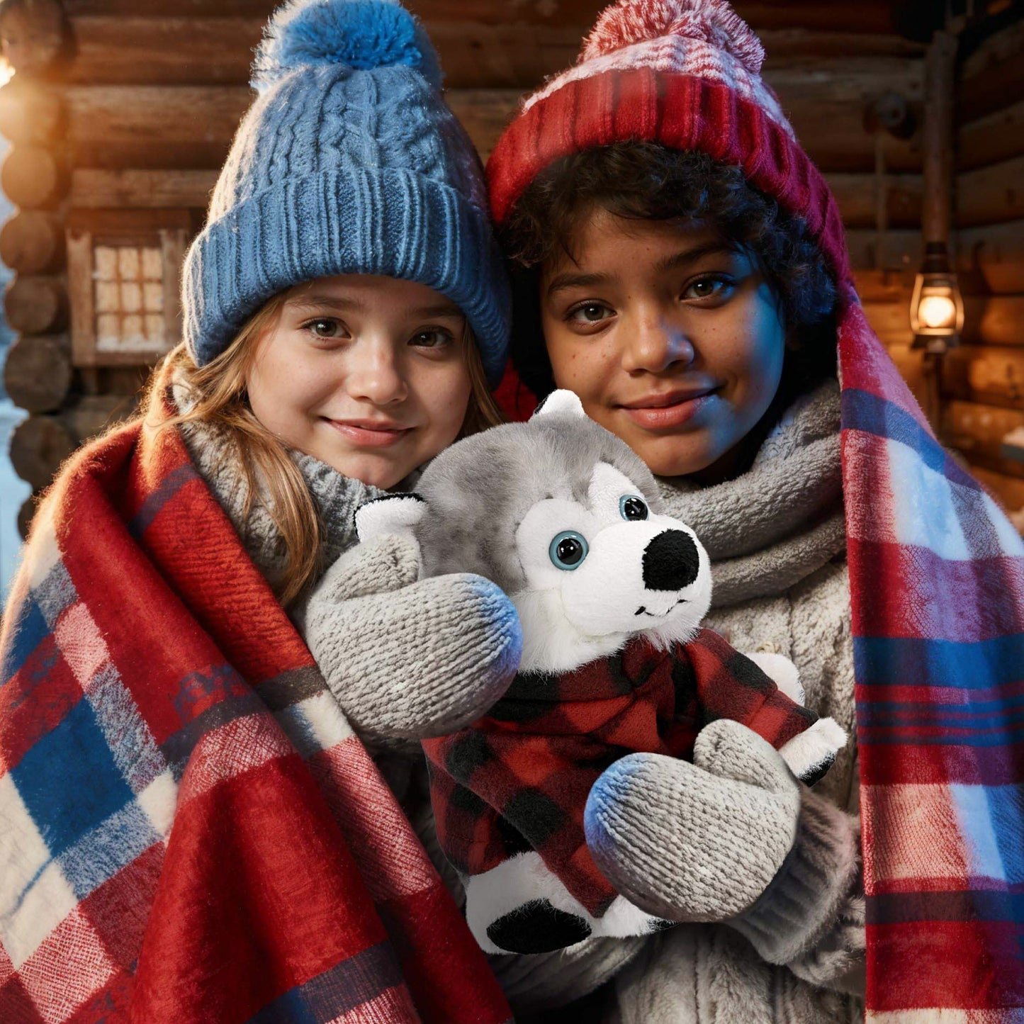 SUPER SOFT PLUSH - FLOPPY HUSKY