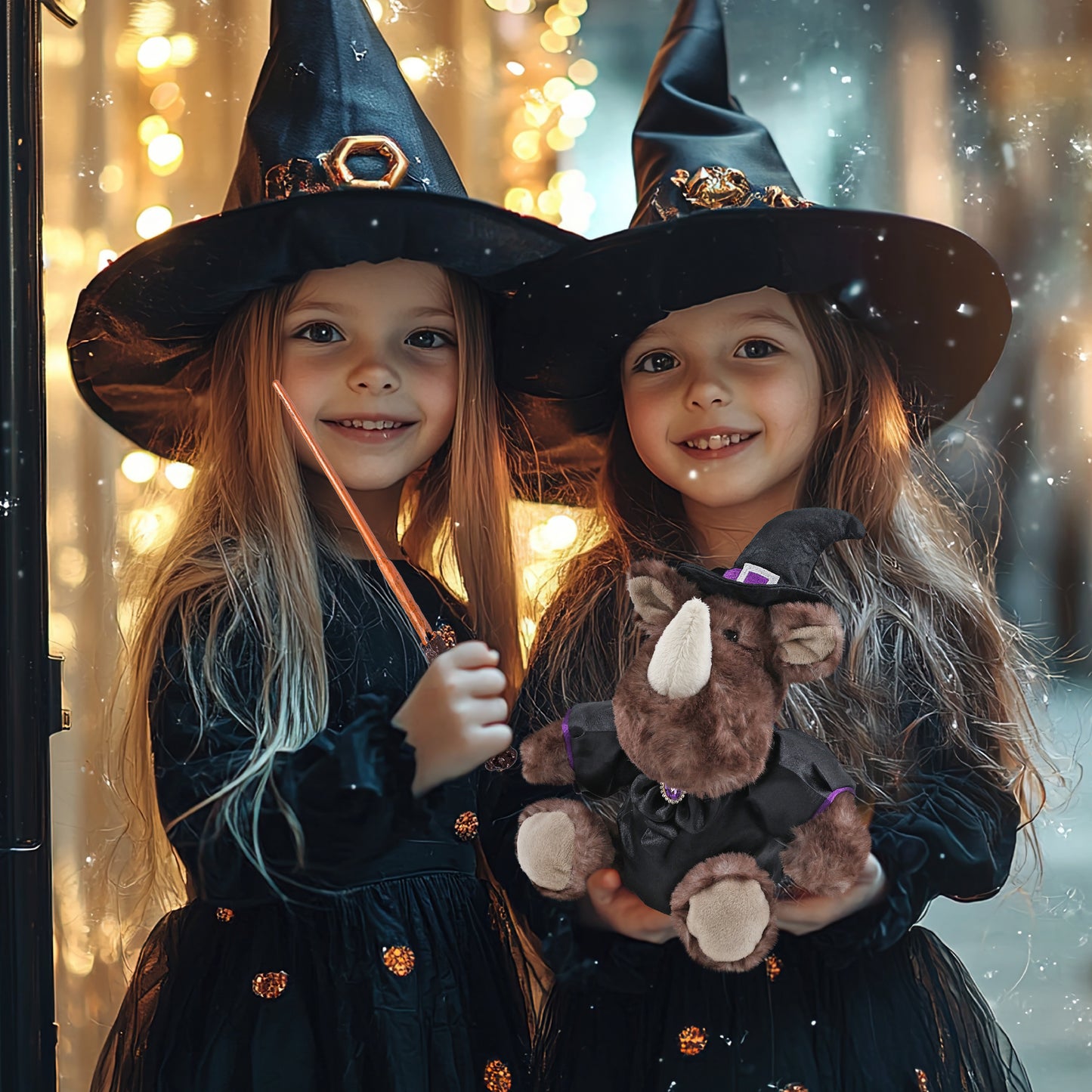 SUPER SOFT PLUSH - WILD MAMMOTH LARGE WITCH DRESS UP