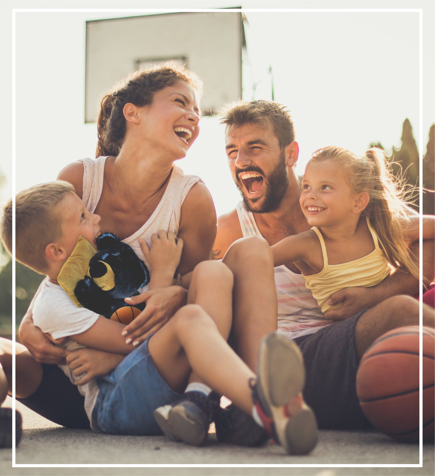 SUPER SOFT PLUSH - SLEEPING BLACK BEAR WITH PILLOW WITH BASKETBALL PLUSH