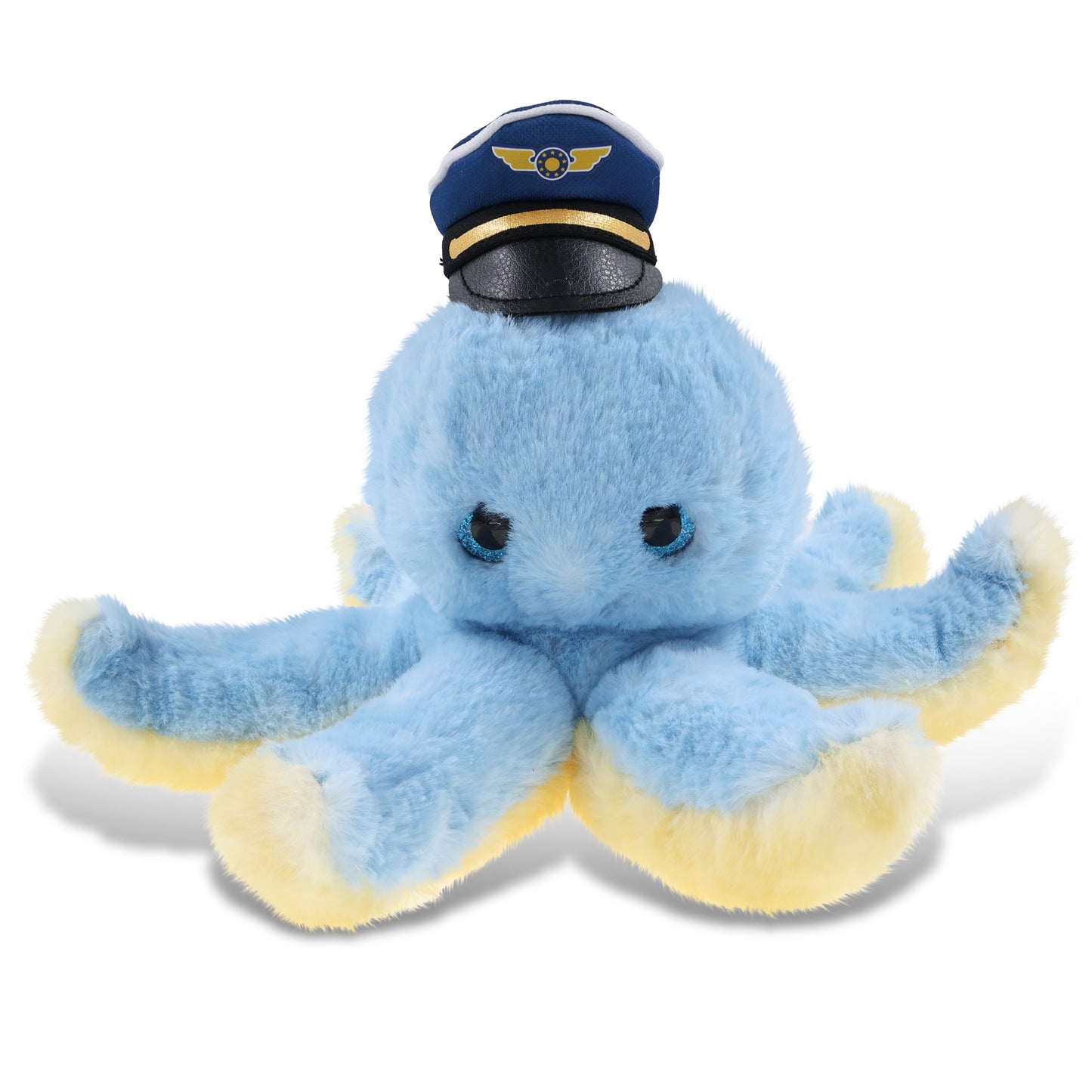 SUPER SOFT PLUSH - BLUE OCTOPUS PILOT DRESS UP