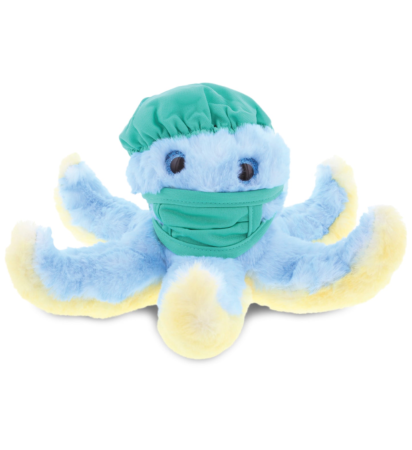 PLUSH DOCTOR - SUPER SOFT PLUSH - BLUE OCTOPUS